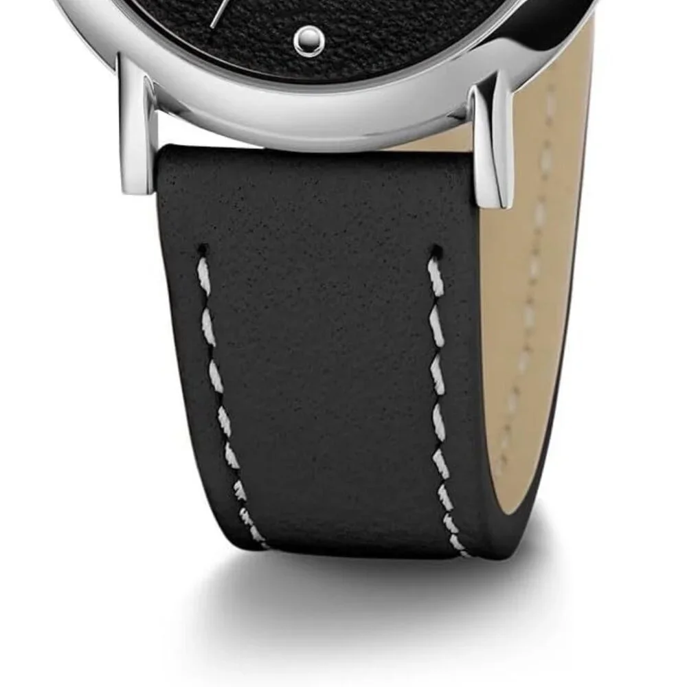 Womens Wristwatch FURLA EASY SHAPE WW00024015L1 Leather Black